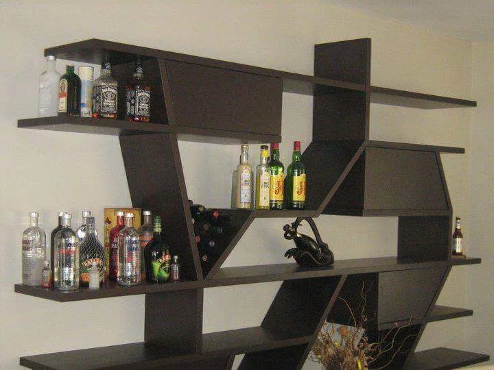 Dekoratif Duvar Raf Sistemi 5